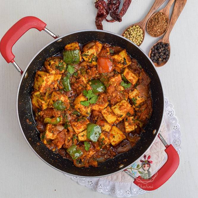 Kadai paneer